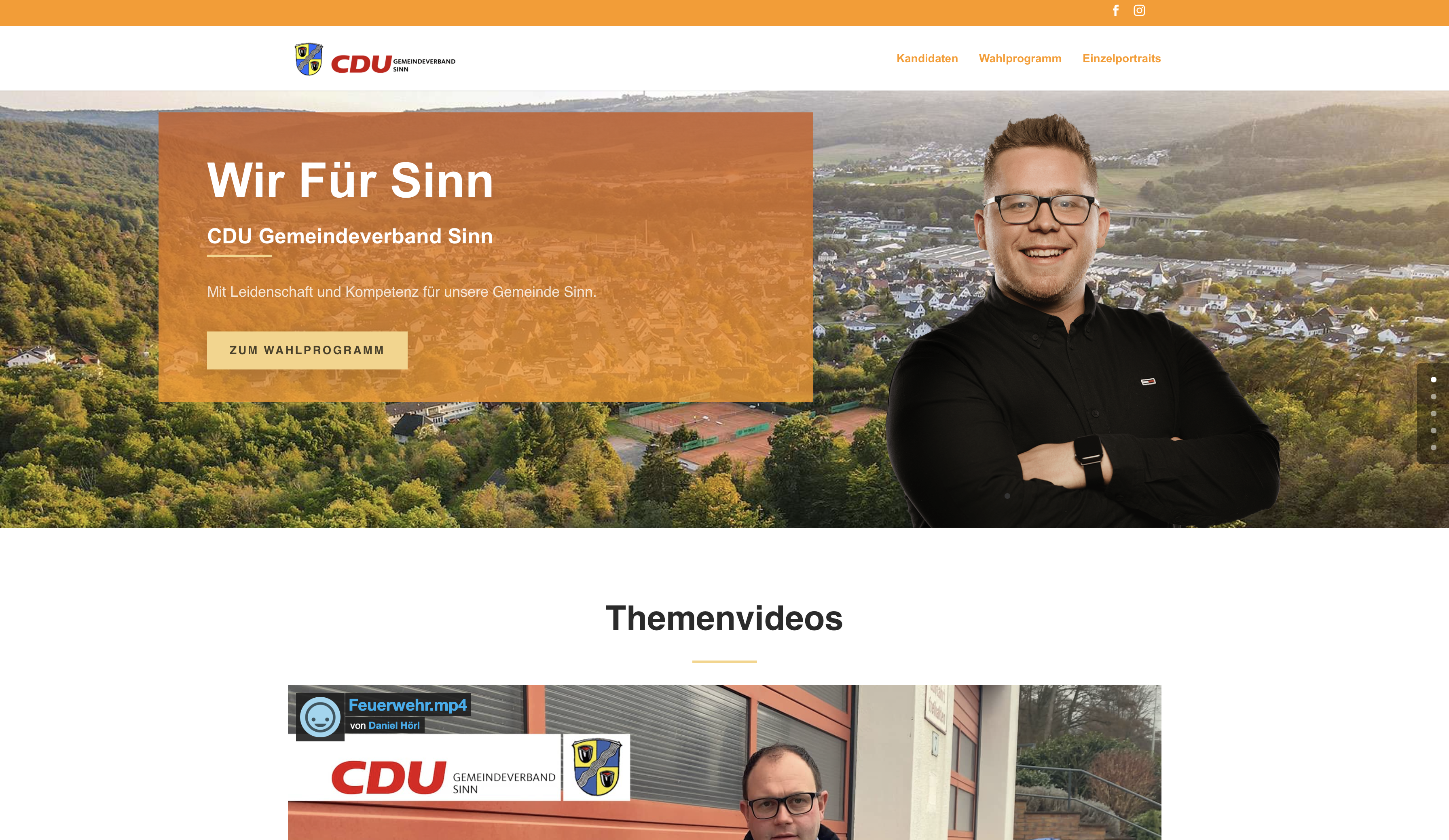 WirFürSinn.de - CDU Gemeindeverband Sinn